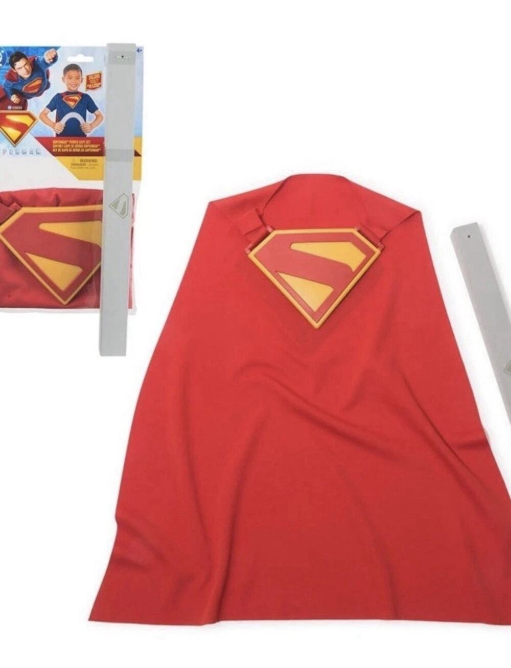 SUPERMAN 2025 DCU Film Movie Power Cape Set Cosplay DC Comics Kids Spin Master